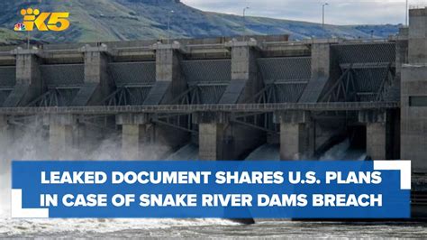 Leaked document says US is willing to build replacement energy projects in case dams are breached